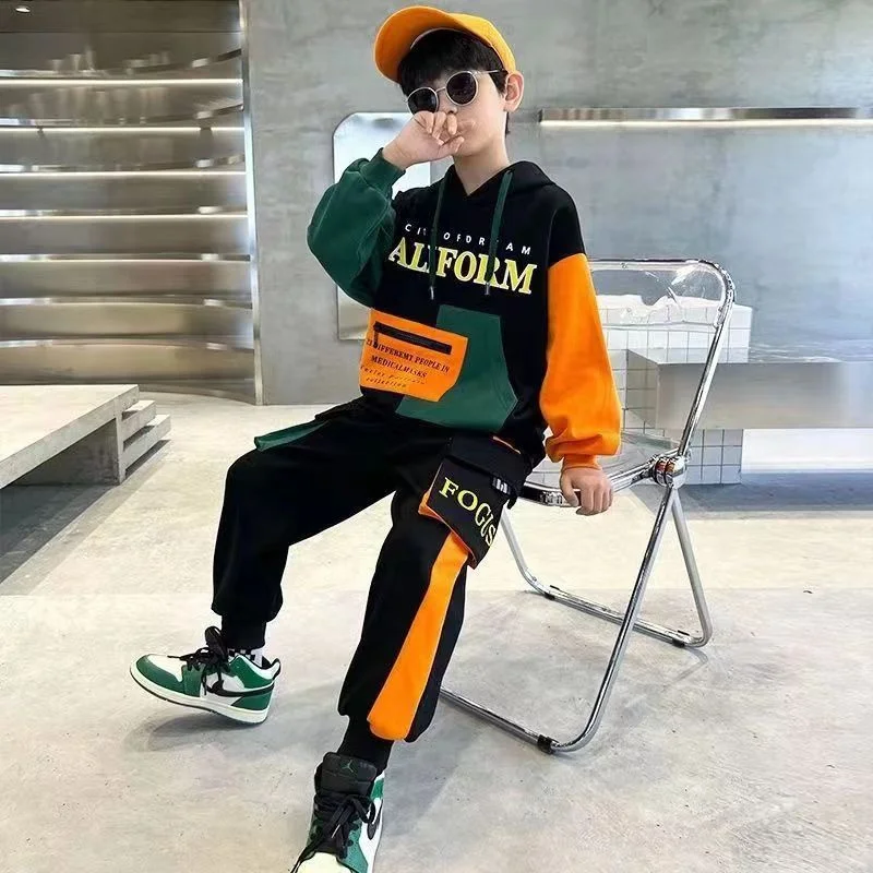 Boys' 2-Piece Hooded Autumn Set — Image 4