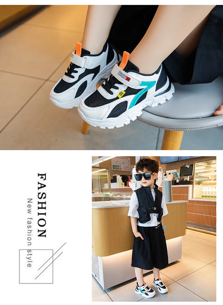Boys' Leather Sneakers — Image 30