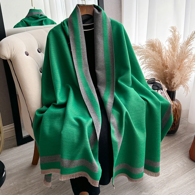 Warm Solid Scarf — Image 5