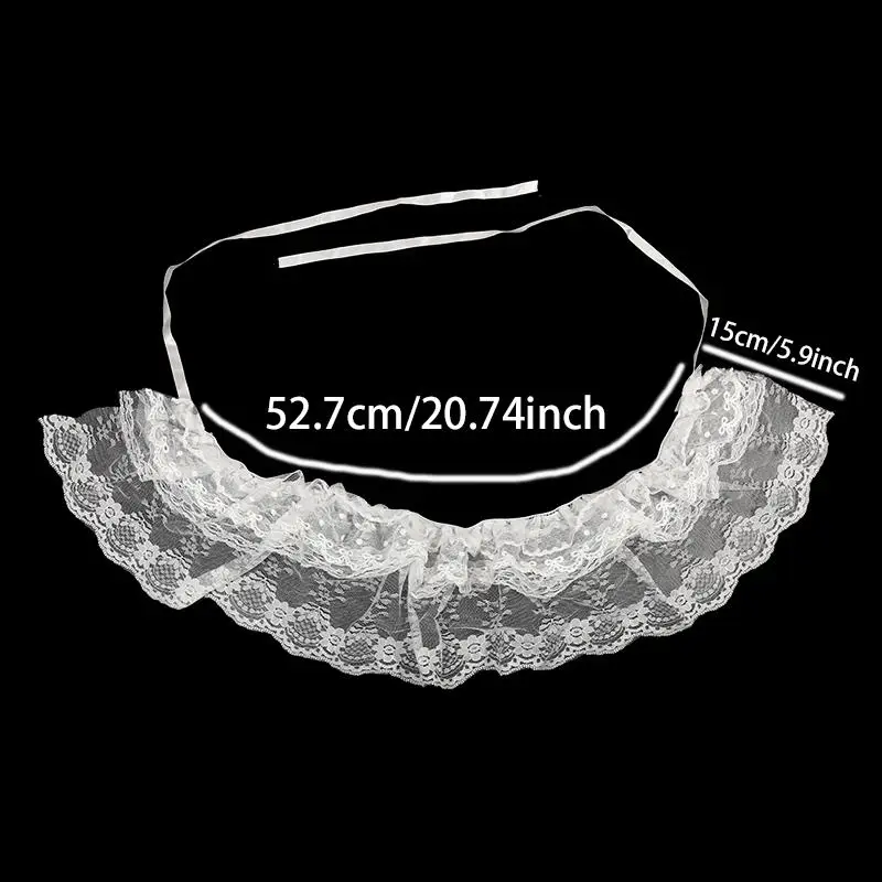 Korean-Style Lace Layered Mini Skirt — Image 7