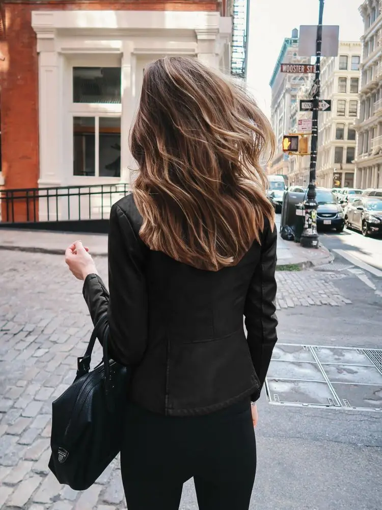 Vintage Leather Autumn Jacket — Image 8