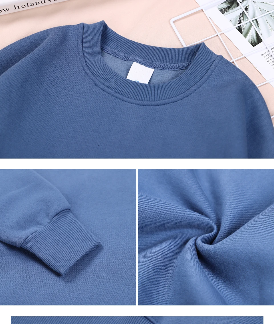 Vintage Loose Warm Hoodie — Image 9