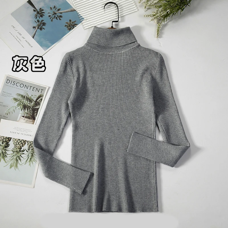 Turtleneck Winter Pullover — Image 28