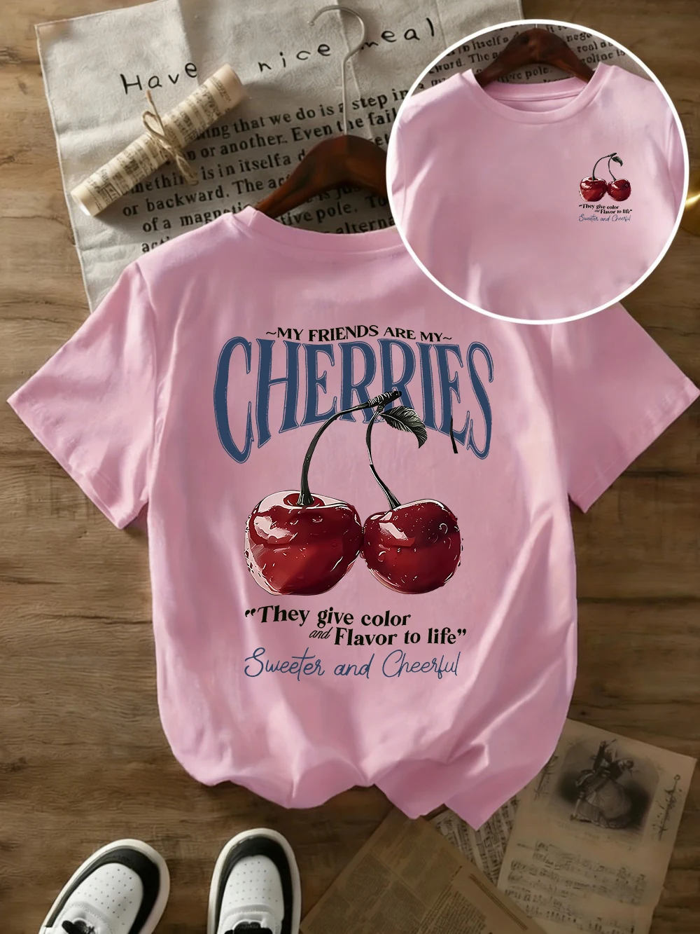 Cotton Summer T-Shirt — Image 17