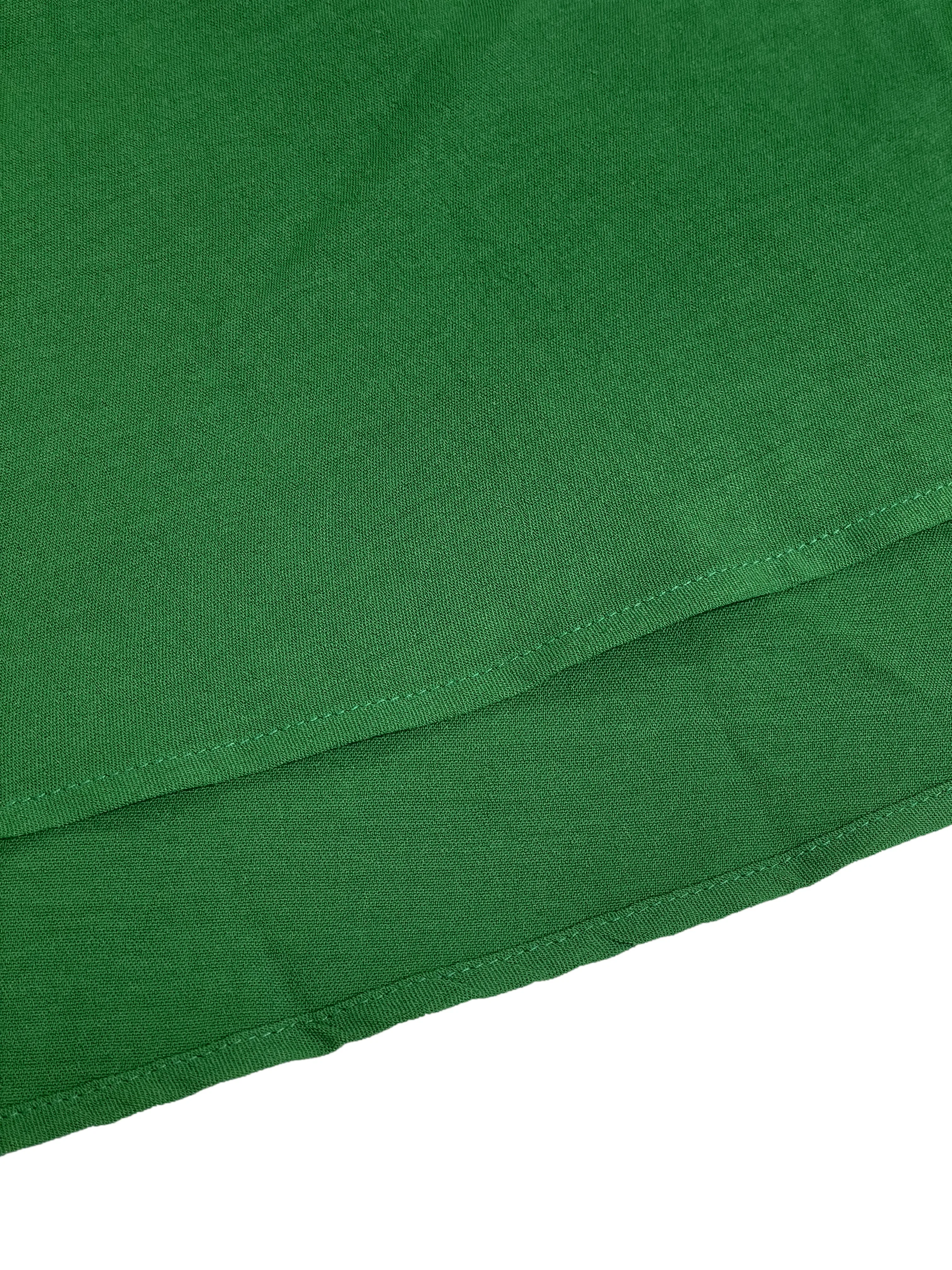 Solid Sleeveless A-Line Dress — Image 23