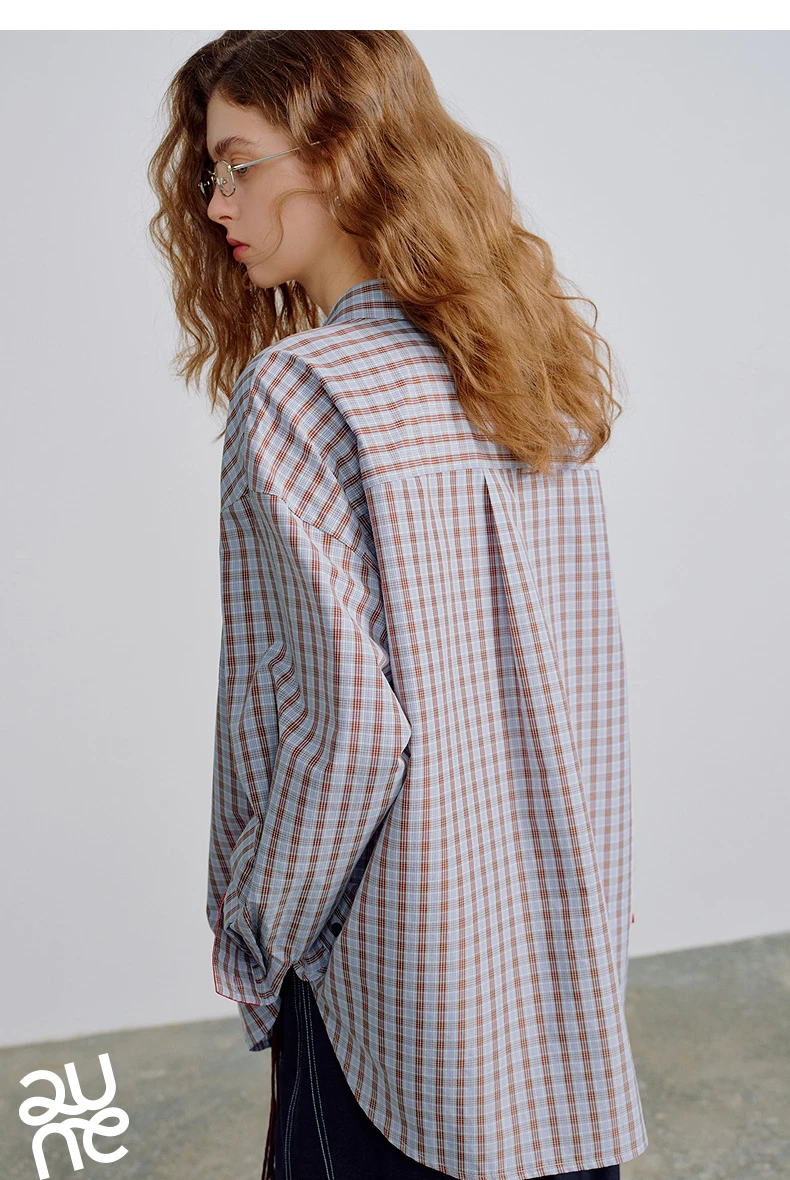 Plaid Spring Formal Shirt — Image 14