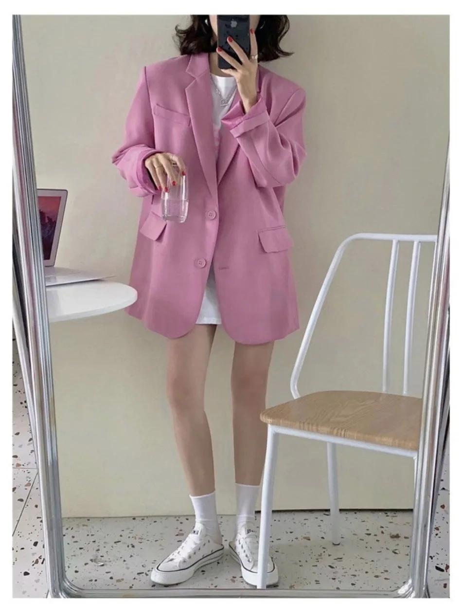 Korean-Style Solid Summer Jacket — Image 4