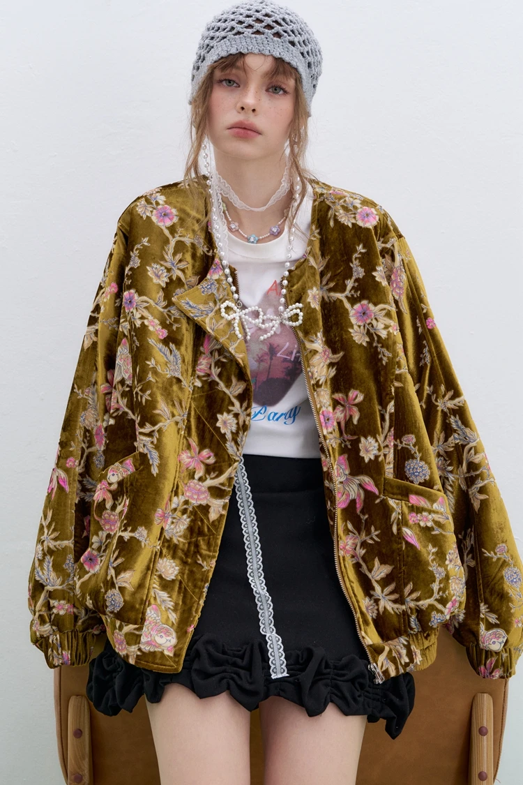 Velvet Short Jacket — Image 10