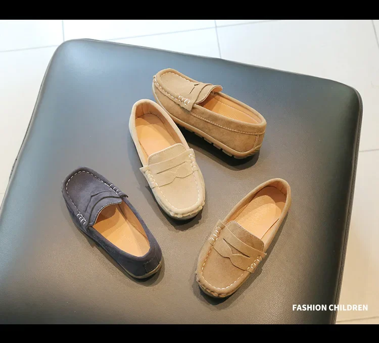Boys' Solid Leather Shoes — Image 10