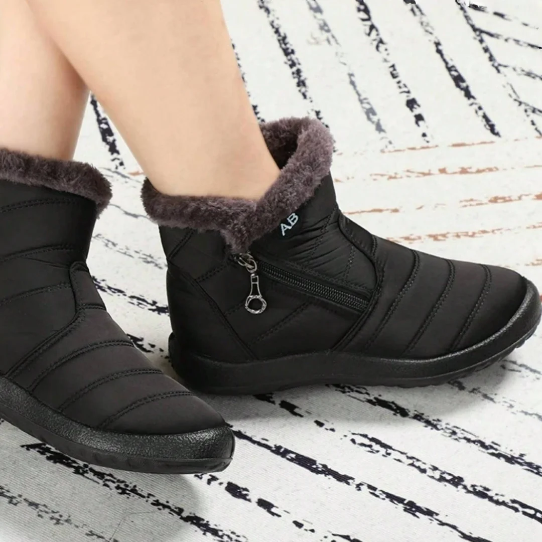 Padded Warm Solid Boots — Image 24