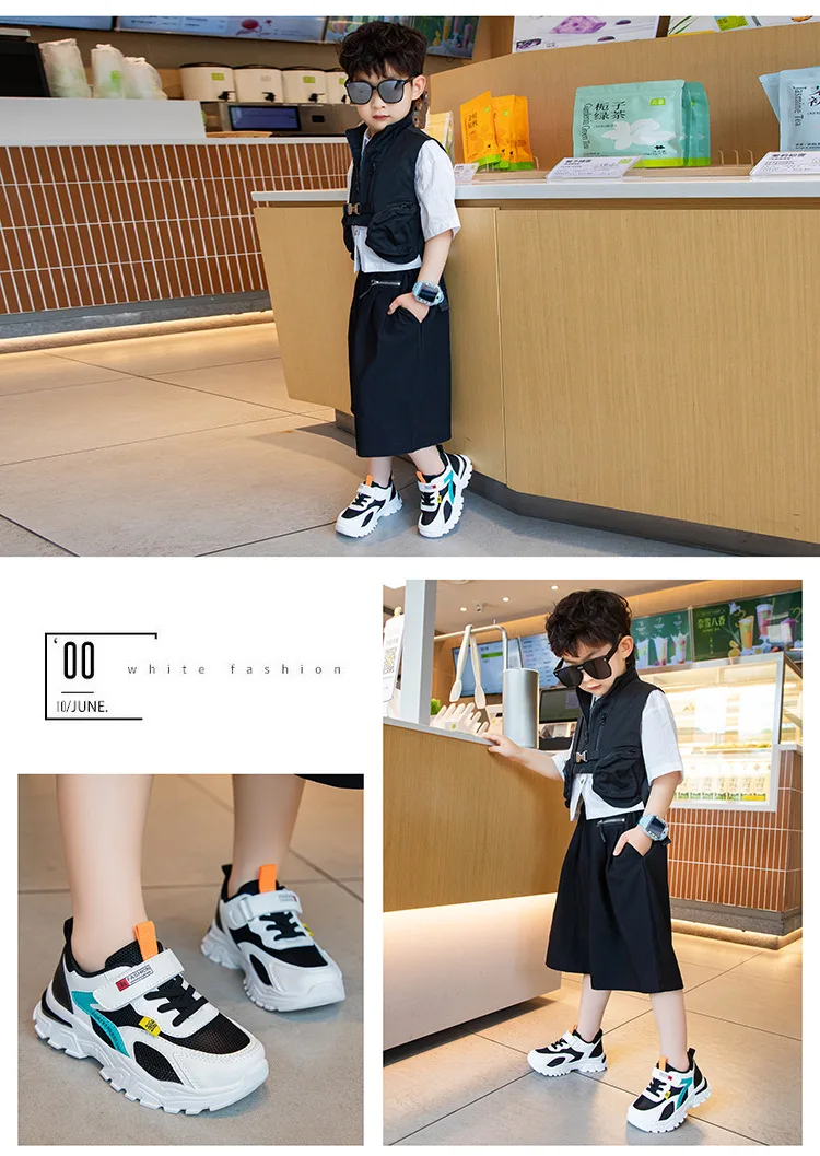 Boys' Leather Sneakers — Image 28
