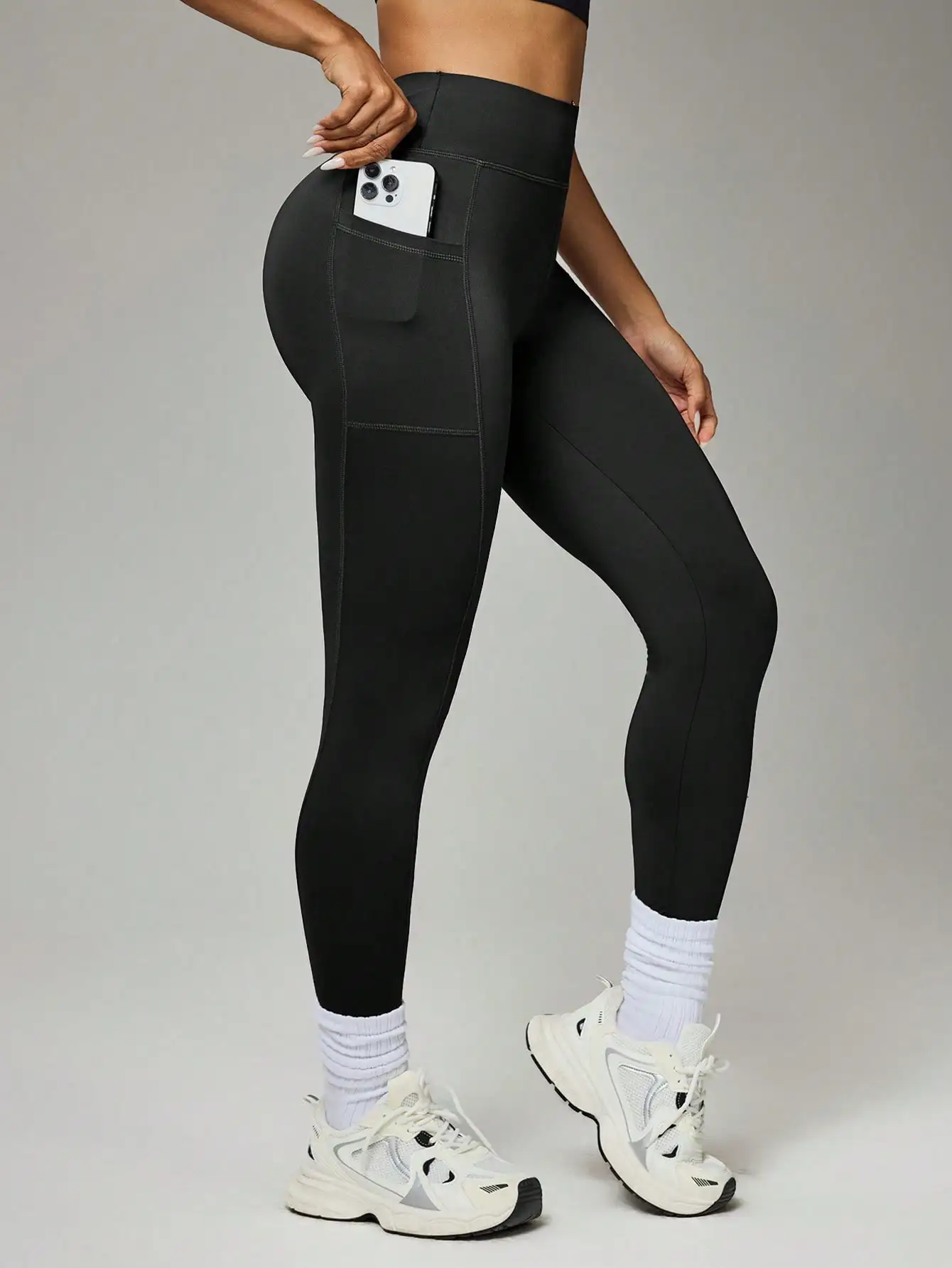 High Waist Yoga Leggings with Pockets