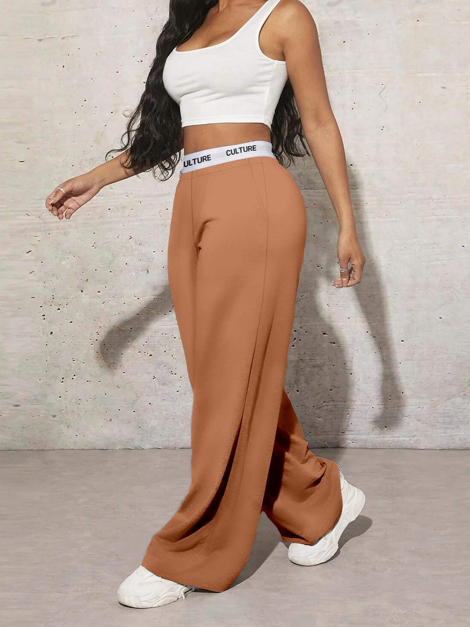 Vintage Tummy Control Wide-Leg Pants — Image 26