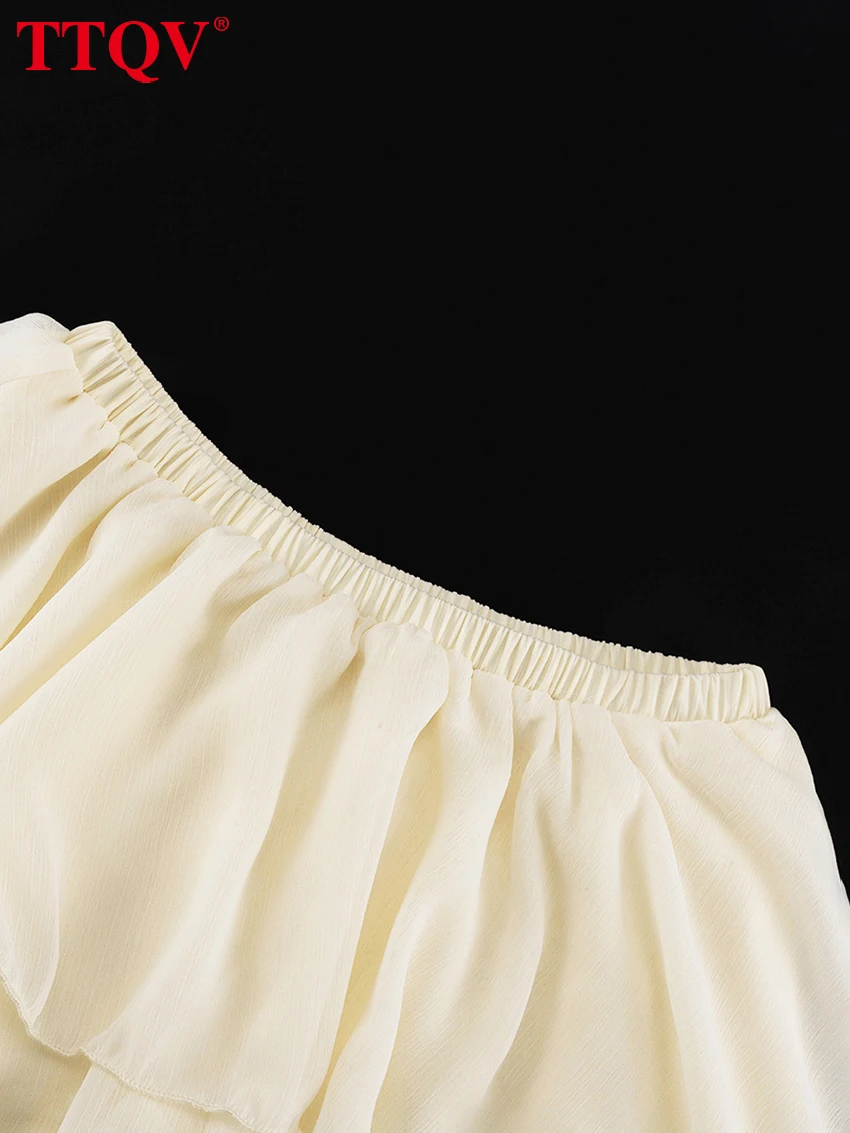 Casual Loose Pleated Skirt — Image 10