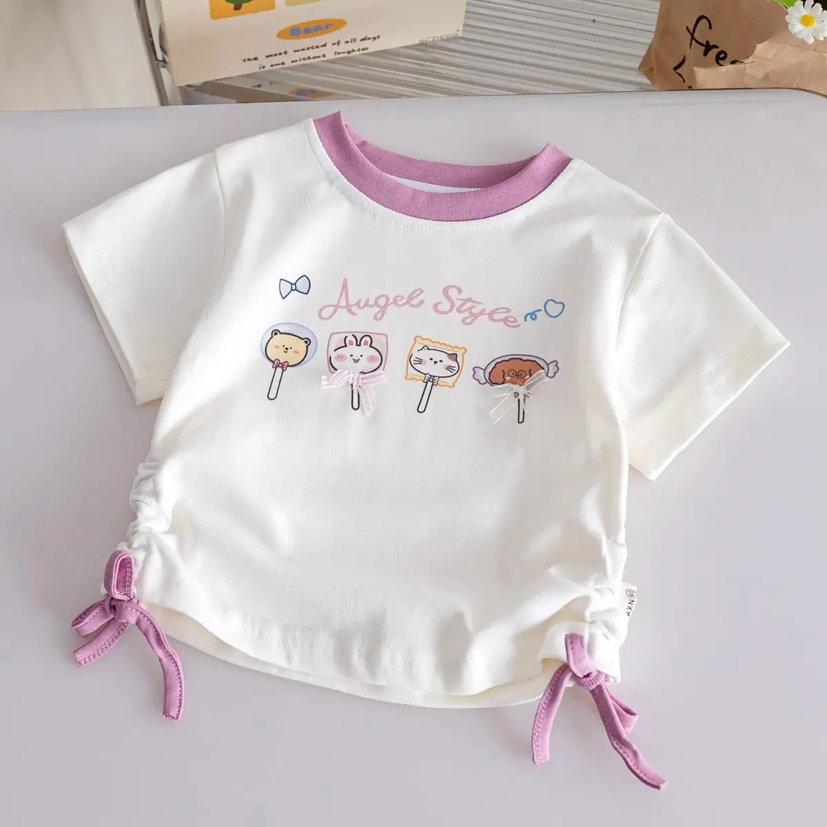 Girls' Short Sleeve Summer Top — Image 5