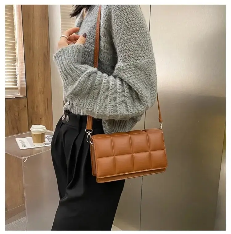 Leather Shoulder Bag — Image 7