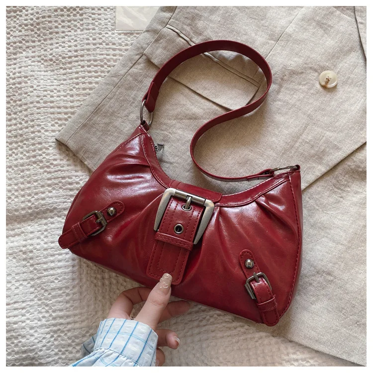 Retro Large-Capacity Pleated Bag — Image 29