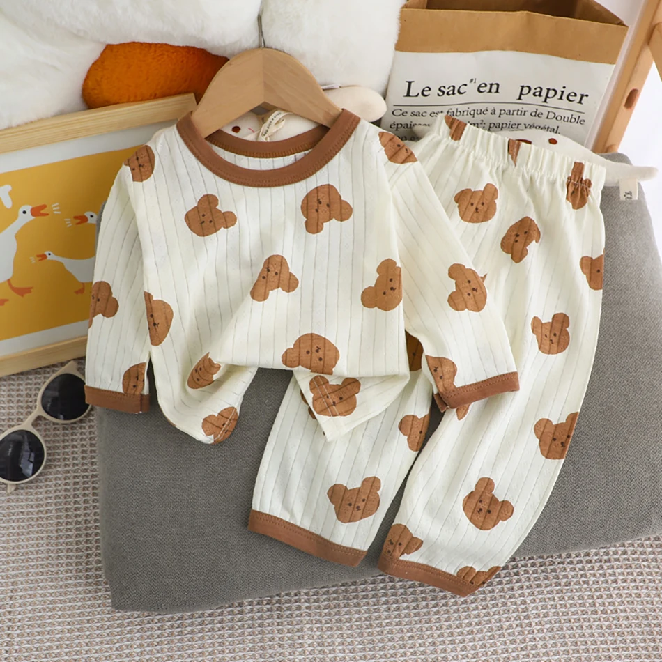Kids' Long Sleeve Winter Pajamas — Image 11
