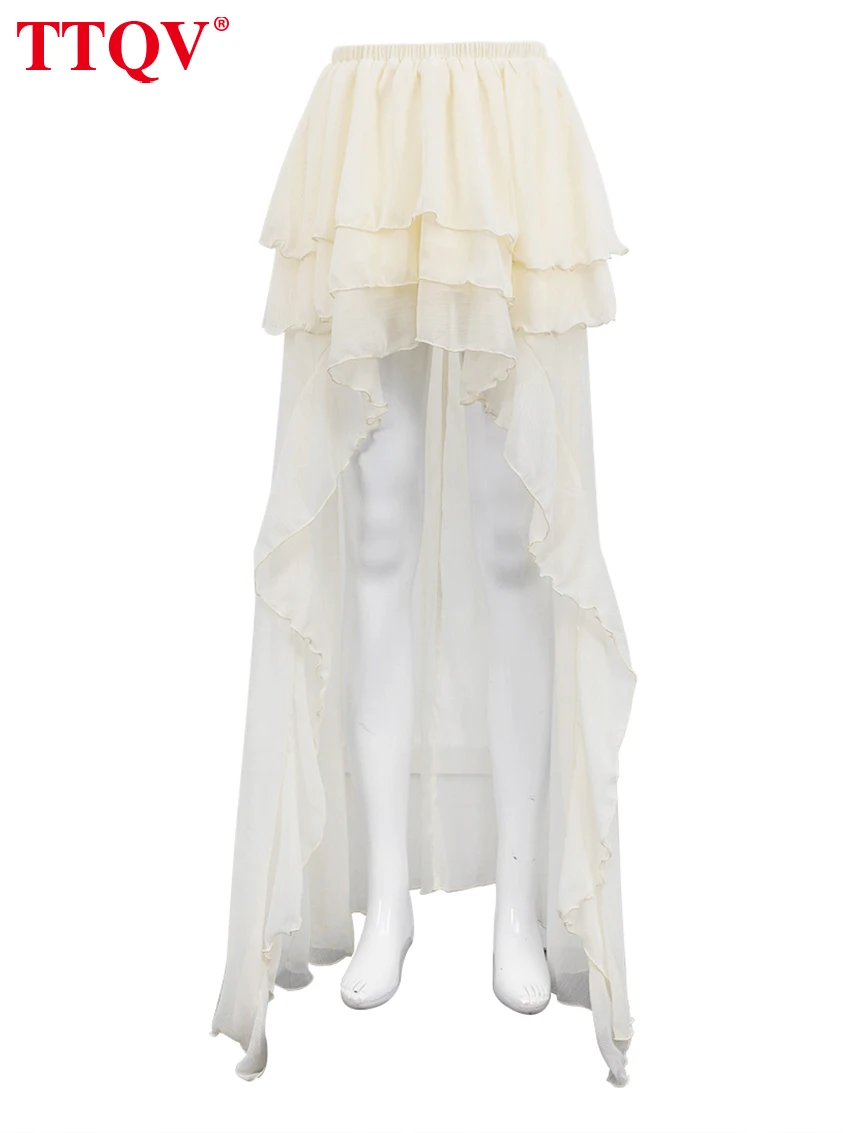 Casual Loose Pleated Skirt — Image 8