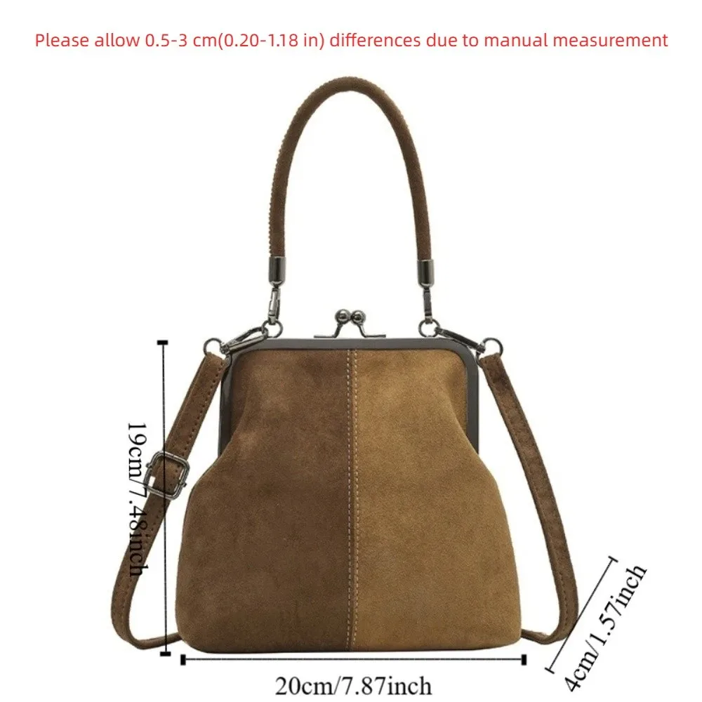Retro Large-Capacity Short Handbag — Image 8