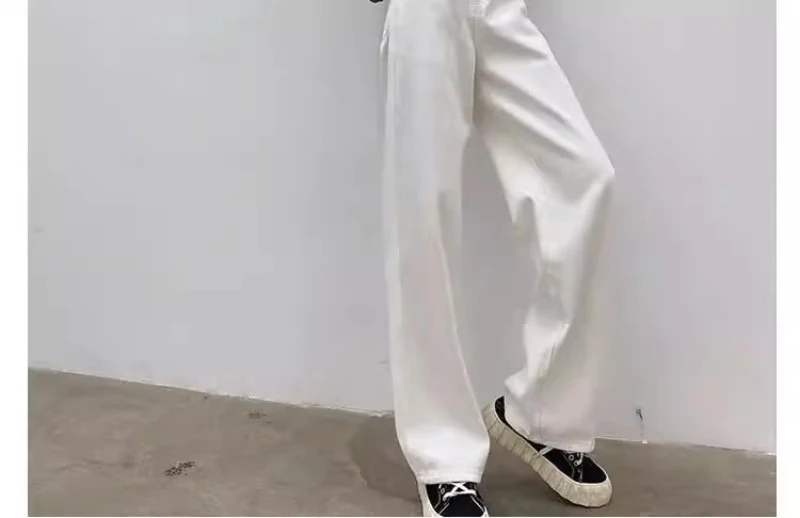 Retro Loose Denim Pants — Image 16