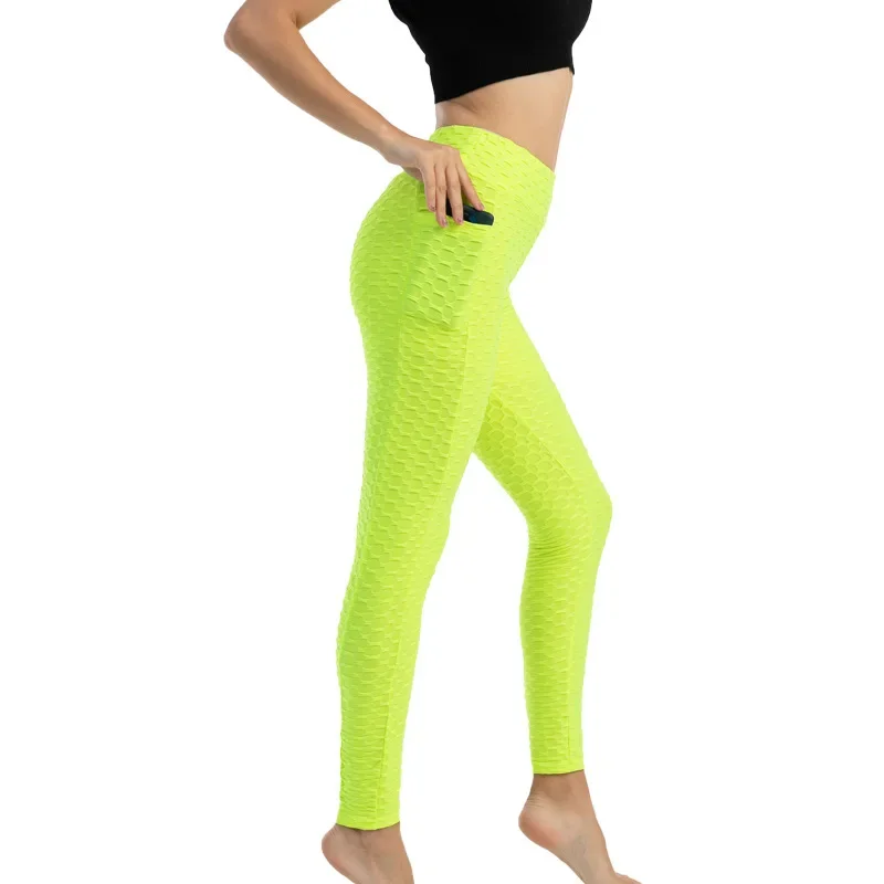 Stretchy Gym Leggings with Pocket — Image 48