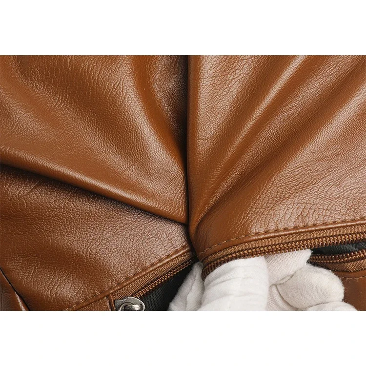 Adjustable Leather Crossbody Bag — Image 15