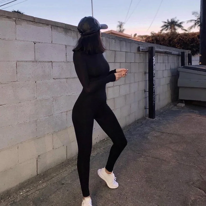 Streetwear Bodycon Long Sleeve Jumpsuit — Image 14