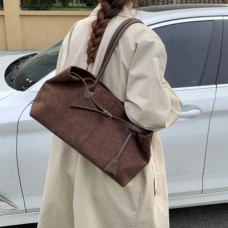 Leather Winter Shoulder Bag — Image 2