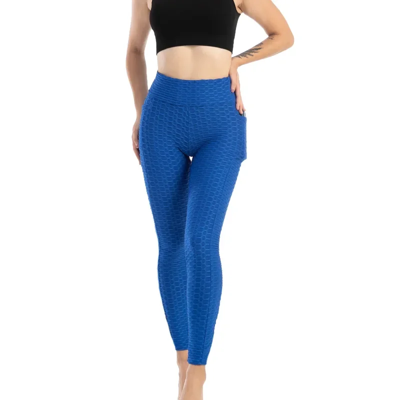 Stretchy Gym Leggings with Pocket — Image 32
