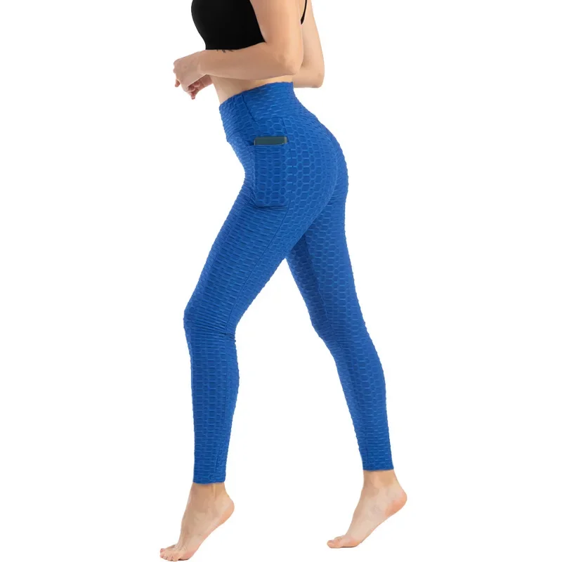 Stretchy Gym Leggings with Pocket — Image 30