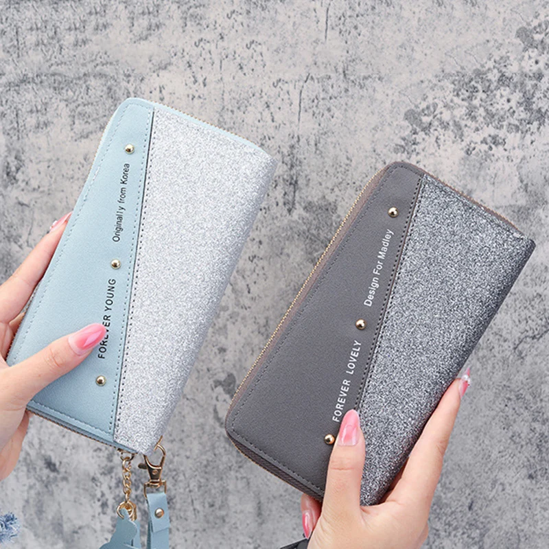 Long Wallet with Zipper — Image 8