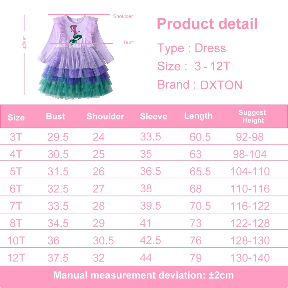 Girls' Winter Dress