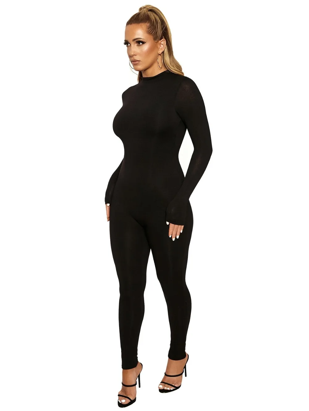 Streetwear Bodycon Long Sleeve Jumpsuit — Image 12