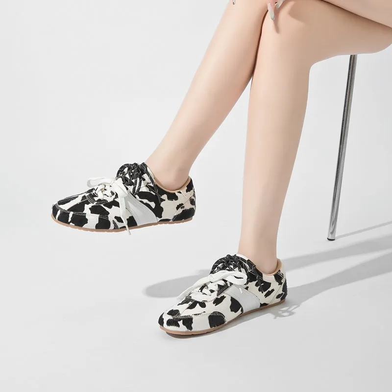 Leather Flat Shoes — Image 15