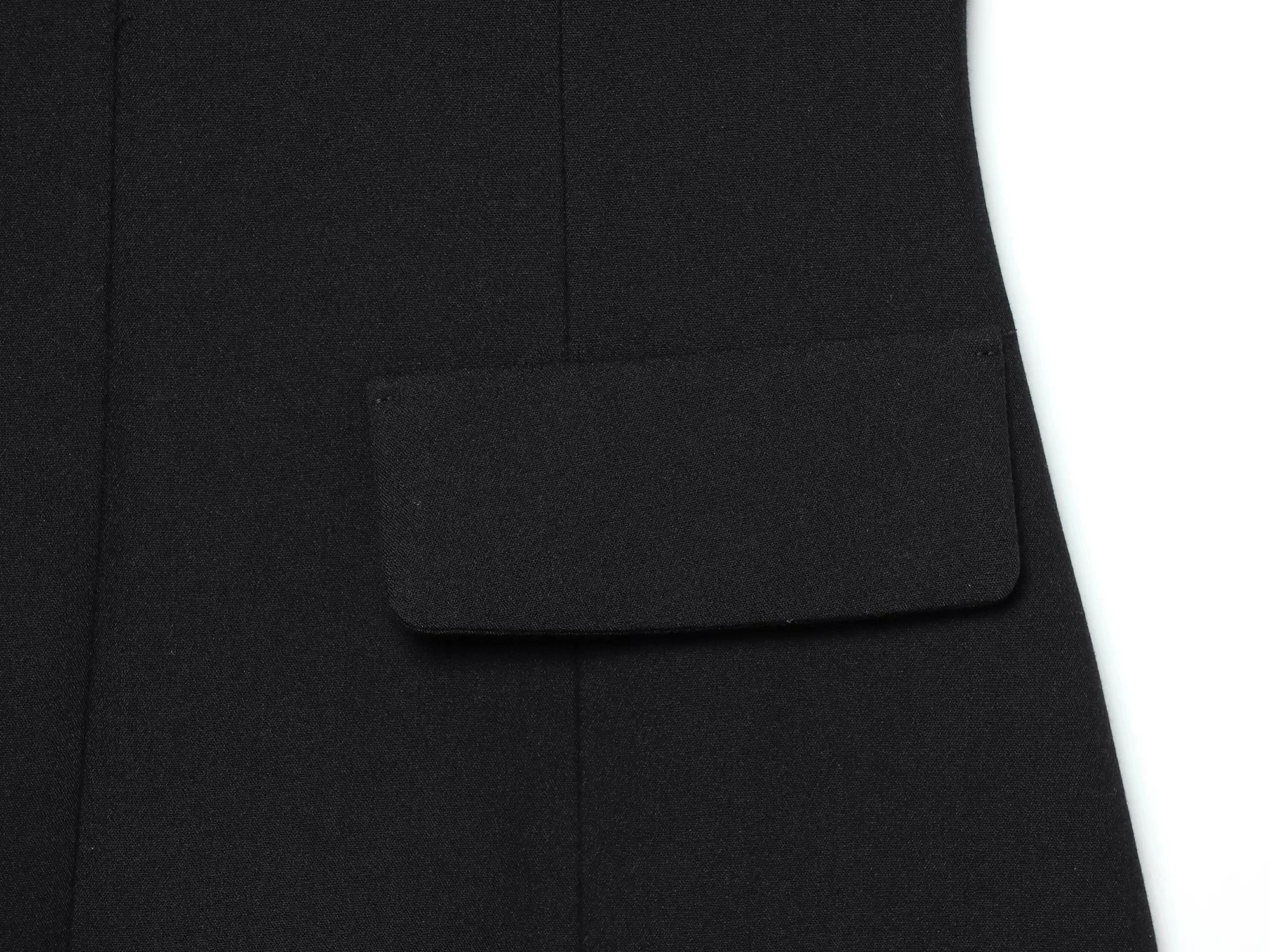 Elegant Puff Sleeve Summer Short Dress with Zipper — Image 14