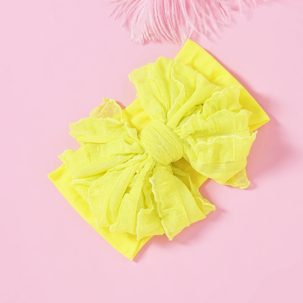 Newborn Nylon Hair Accessory with Bow — Image 14