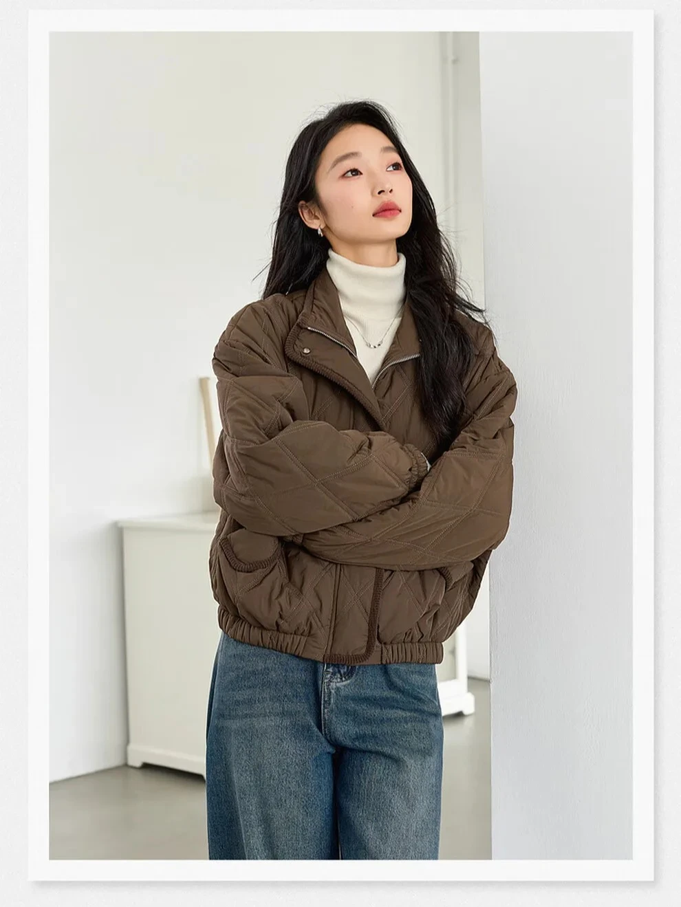 Vintage Padded Winter Jacket — Image 6