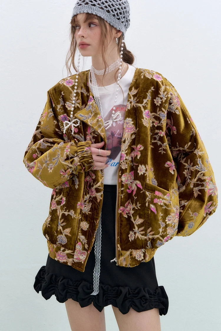 Velvet Short Jacket — Image 7
