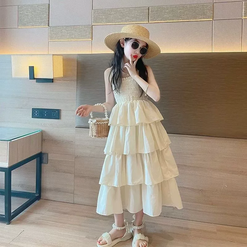 Girls' Summer Long Dress — Image 2