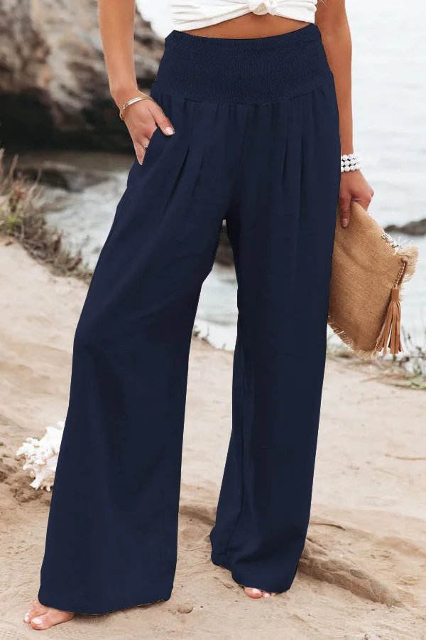 Casual Beach Pants with Drawstring — Image 18