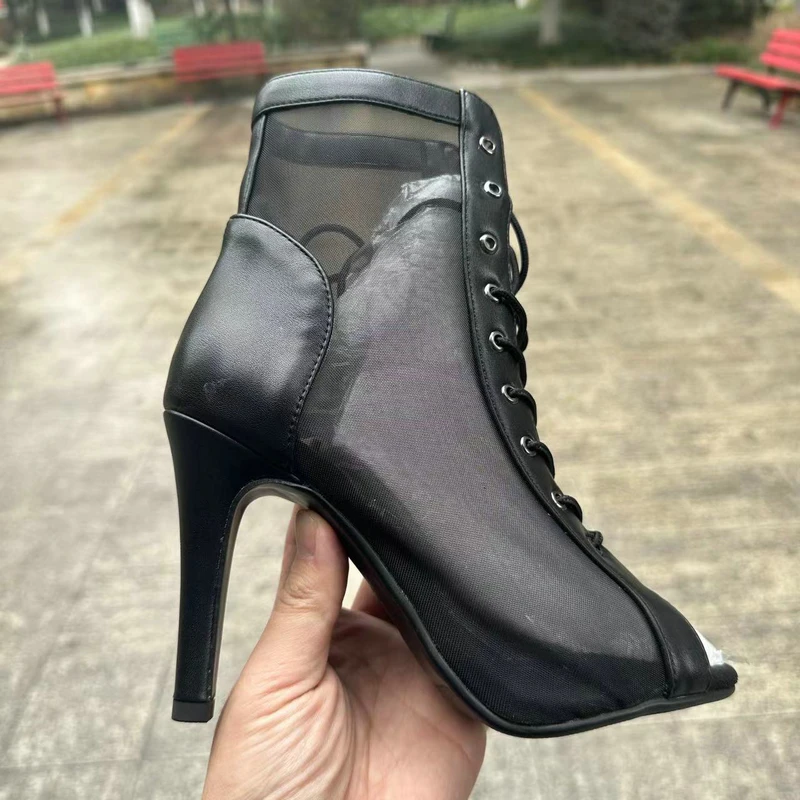 Mesh Summer High Heels — Image 64