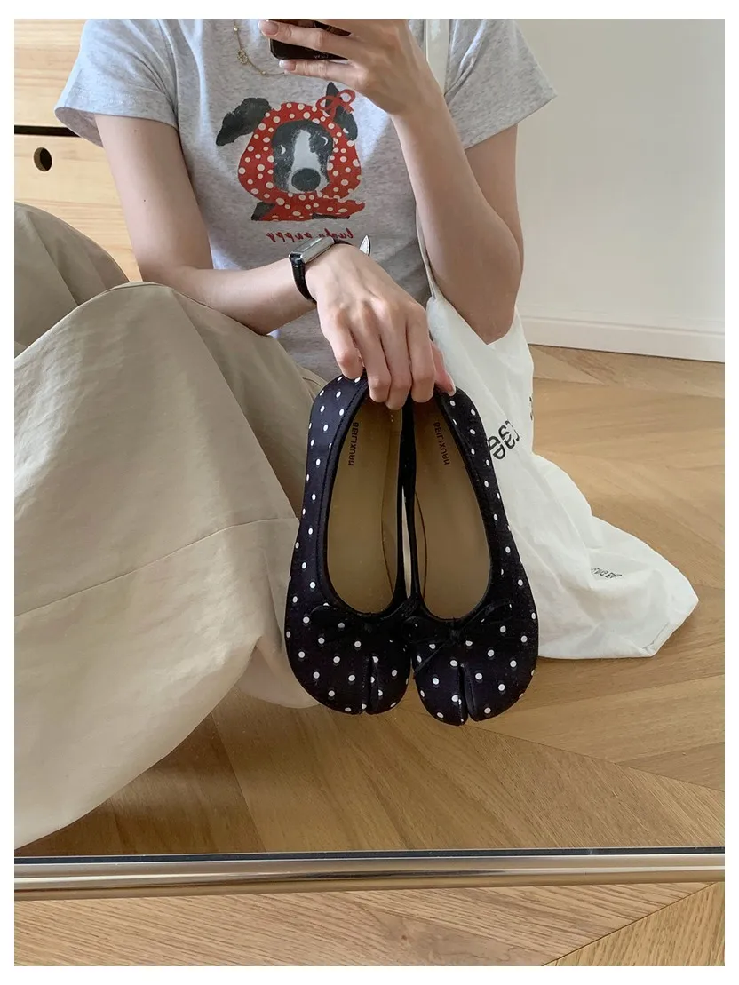Black Polka Dot
