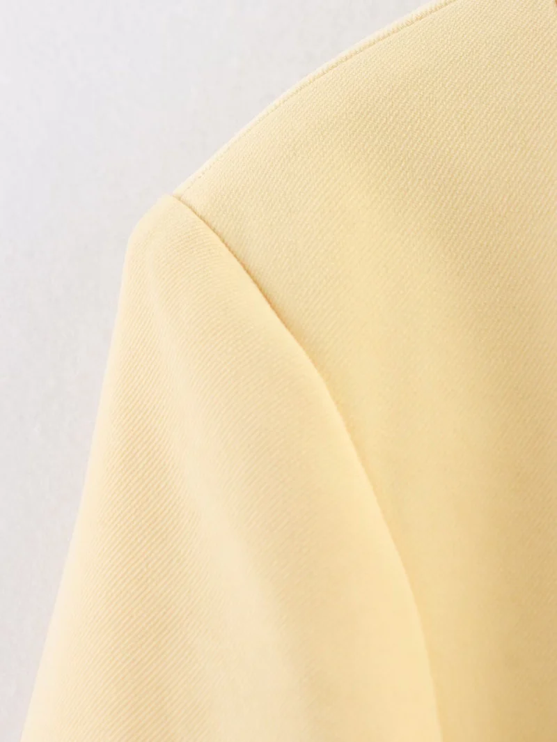 Retro Round Neck Blazer — Image 12
