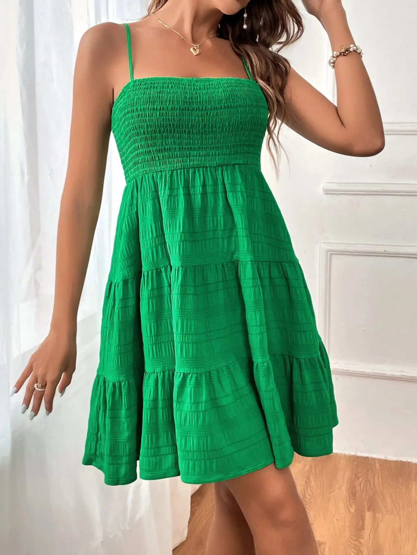 Mini Dress with Straps — Image 34