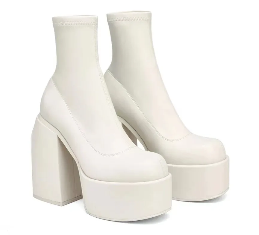 Leather Short Boots — Image 18