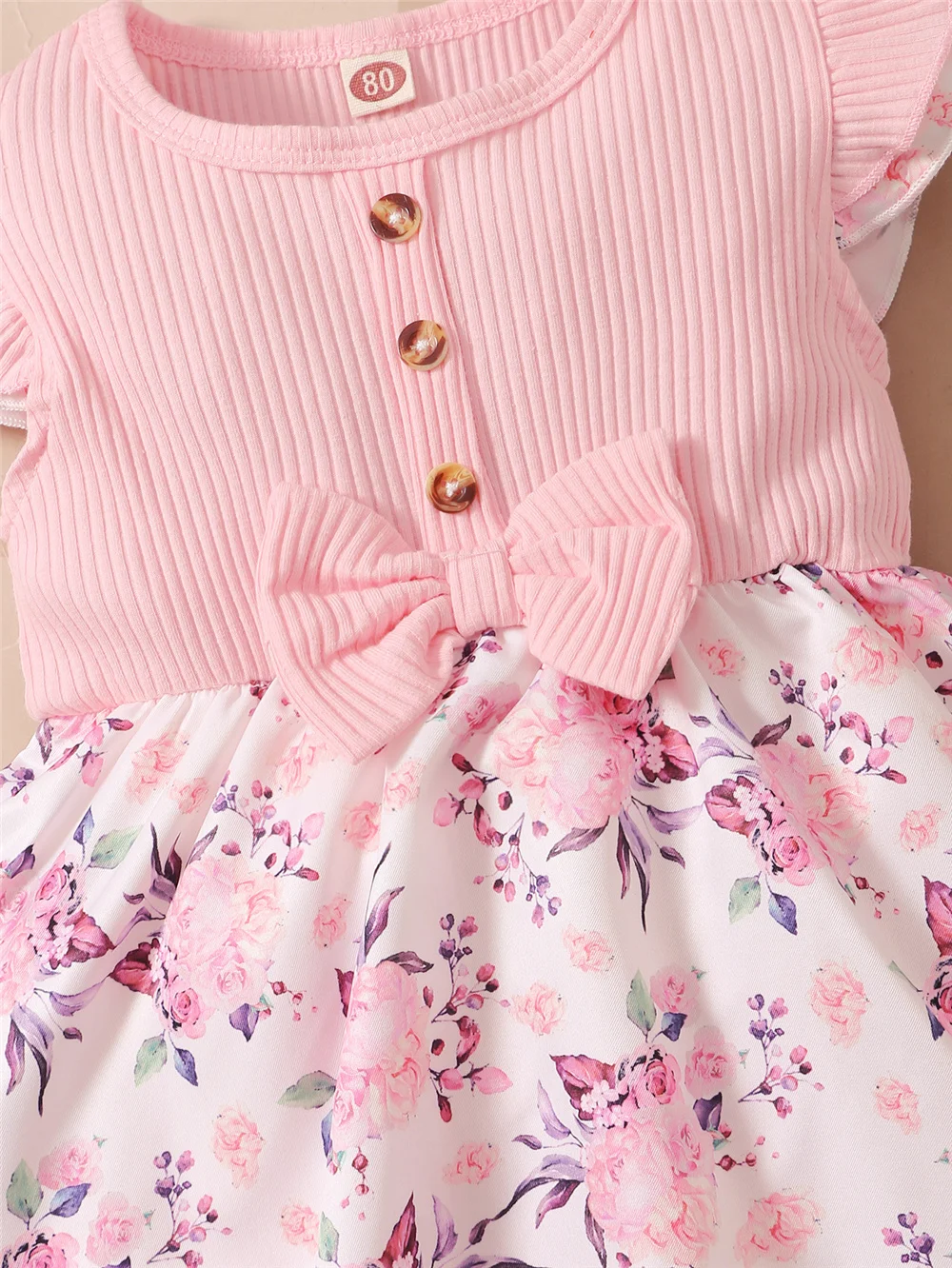 Newborn 2-Piece Floral Summer Set — Image 5