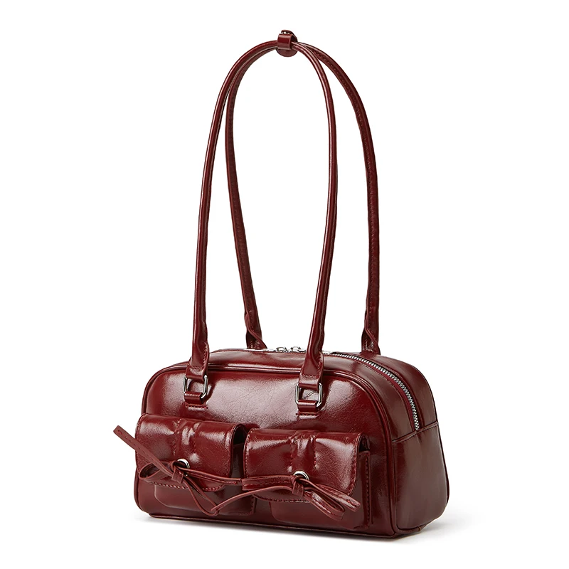 Spring Shoulder Bag with Bow — Image 7