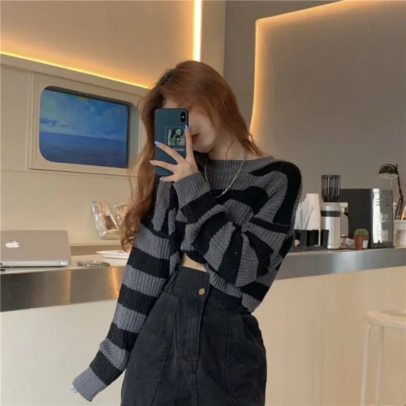Vintage Striped Sweater — Image 7