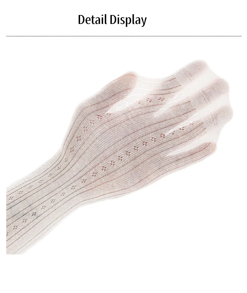 Girls' Mesh Summer Long Socks — Image 10